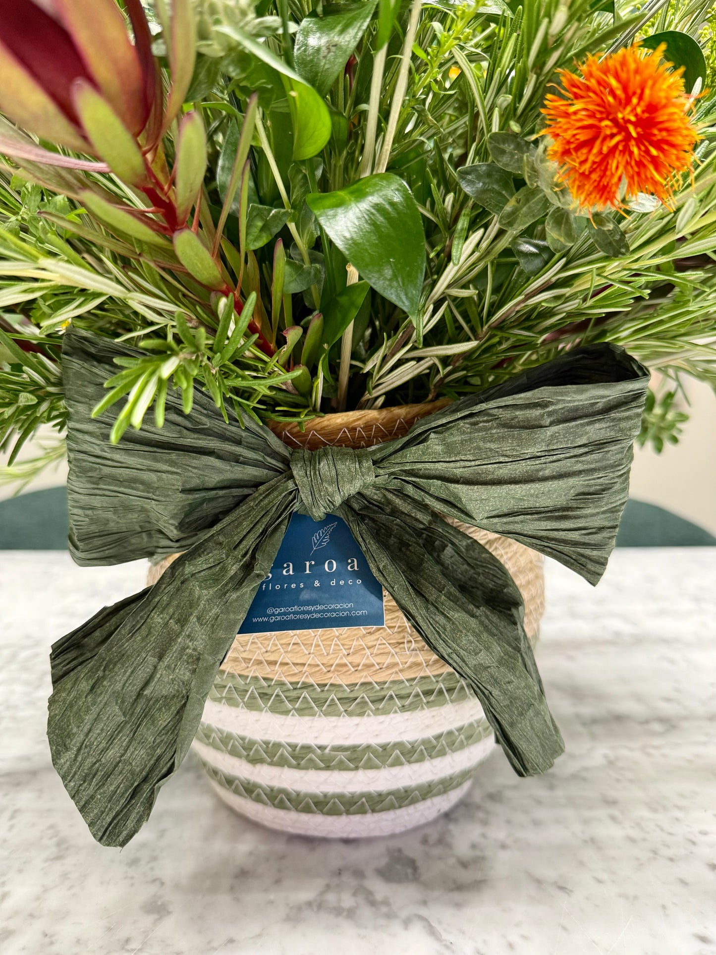 Arreglo floral campestre