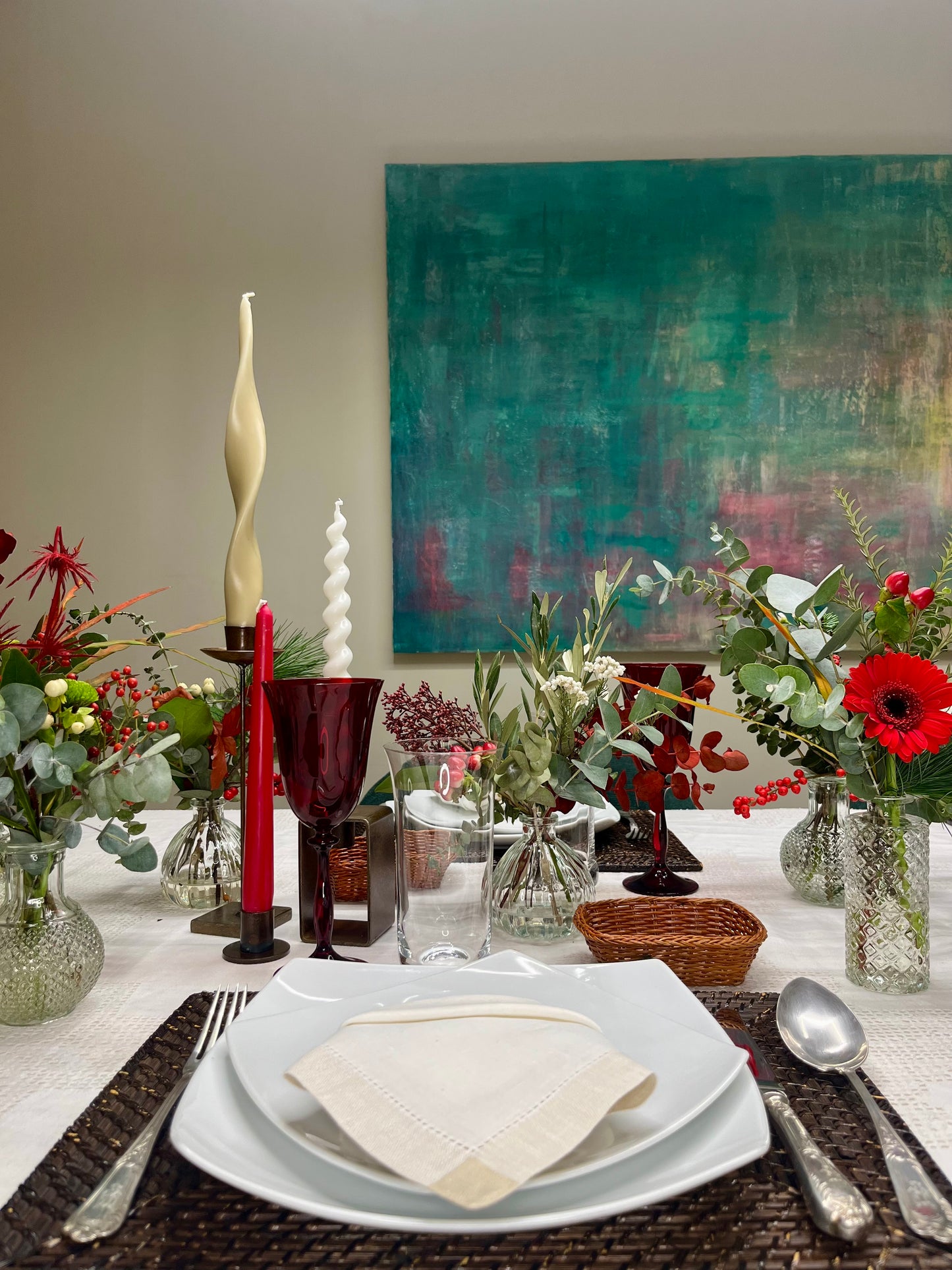 Botecitos de cristal Navideños